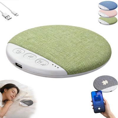 ivyever Flat Under Pillow Speakers, Bluetooth Pillow Speaker for Sleeping with White Noise Timer, Sleep Aid with Stereo Bass Private Sleep Headphones (Green)