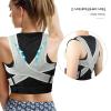 GHAKKE Kids Invisible Posture Corrector Adjustable Scoliosis Back Brace Shoulder Neck Clavicle Spinal Support Adult Therapy Corset Full Back Support Belt Improve Hunchback(Medium) view 3