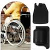 UPKOCH Wheelchair Footplates 1 Pair Heavy Duty Plastic Foot Rest Replacement Pedals Black for Patient Mobility and Daily Living Aids view 3