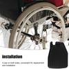 UPKOCH Wheelchair Footplates 1 Pair Heavy Duty Plastic Foot Rest Replacement Pedals Black for Patient Mobility and Daily Living Aids view 4
