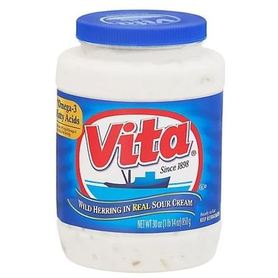 Vita Herring Sour Cream Sce - 30 Oz