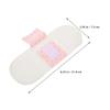 Artibetter Reusable Cotton Sanitary Pads 2pcs Washable Fabric Menstrual Pads Soft Breathable 21cm Waterproof Heavy Flow for Women view 2