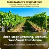 Three-Color Seedless Dried Grapes - Soft & Chewy No-Wash Raisin Snack Mix For Baking, Oatmeal, Yogurt (Bulk Pack, Ready-to-Eat) view 3