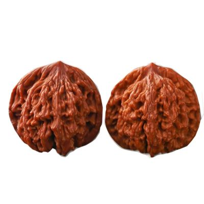1 Pair Boutique Natural Wenwan Walnut Handball Health Grip Ball Palm Massage Chinese Walnuts Elderly Gift Massage Gadget Which is Durable and Solid Natural Texture Solid Wood (35-36mm)