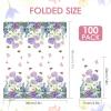 100Pcs Hydrangea Napkins Disposable Floral Butterfly Napkins 2-Ply Absorbent Spring Floral Napkins Guest Dinner Napkins for Bridal Shower Bathroom Baby Shower Wedding Garden Party Birthday Decorations view 2