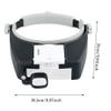 Mounted Magnifying Glass Touch Switch LED Light Maintenance Reading view 2