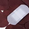 PartyKindom Breathable Fabric Fingertip Bandages 50pcs, Sheer Round Waterproof Adhesive Small Bandages for Finger and Hand Wound Care, Comfortable Elastic Skin Protection for Light Cuts view 3
