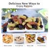 Premium Colorful Seedless Raisins Individually Wrapped - 4 Flavors Mix Healthy Snack No Added Sugar, Gluten-Free & Vegan(9g*80 packs.) view 2