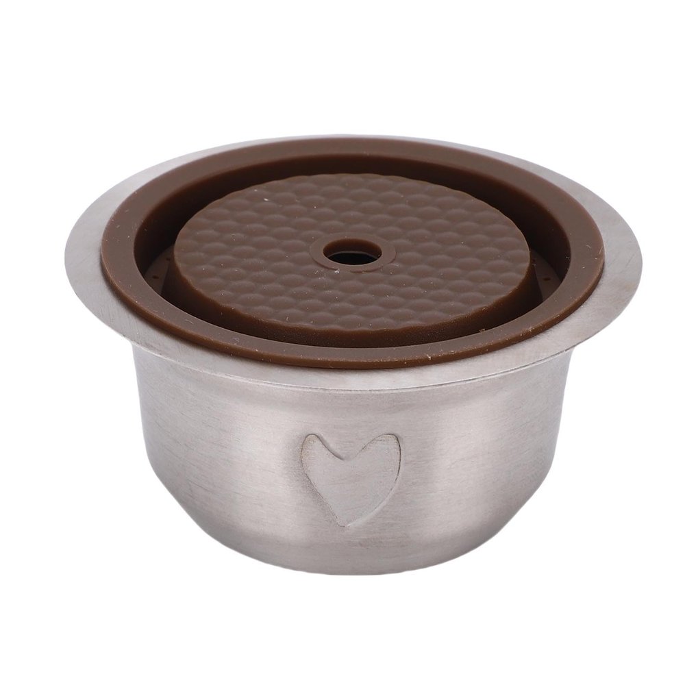 Denash Reusable Coffee Capsule Pod,Reusable Espresso Capsules for Machine,Refillable Coffee Pods for Makers Machine (230ML)