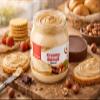 Bueno Creamy Biscuit & Hazelnut Spread - Smooth Chocolate Hazelnut Topping for Toast, Pancakes, Waffles & Desserts - Premium Baking Spread - 12.35 oz Jar view 2