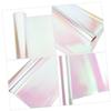 Mipcase Iridescent Floral Wrapping Paper Roll 56cm X 10 Yards, 5.8 Mil Thick Cellophane Wrap for Flower Bouquets, Packaging, and DIY Craft Decorations view 3