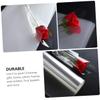 WOFASHPURET Cellophane Wrapping Film Roll 54cm Packing Film for Flower Wrapping and Packaging, Protective Decorative Wrap for Crafts and Basket Wrap view 3