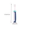 Ciieeo Soft Bristle Toothbrush 3pcs Manual Cartoon Toothbrush Set for Oral Care Ages 3-12 with Colorful Blue Yellow Red Handles, Gentle Cleaning and Dental Hygiene Random Color view 2