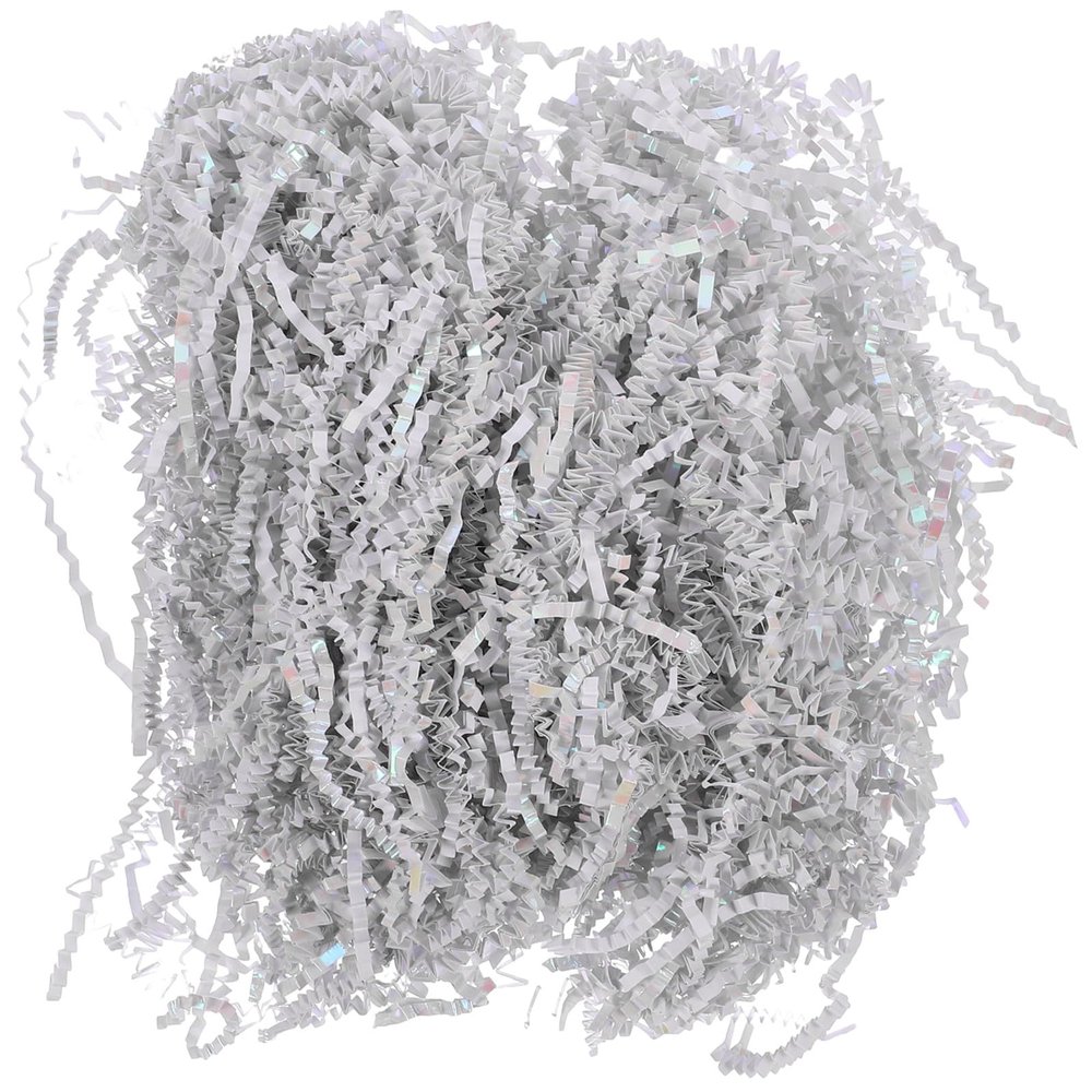 ERINGOGO Raffia Paper Shreds 100g Pack Crinkle Cut Packing Paper Filler for Boxes Baskets Christmas and Holiday Packaging Supplies