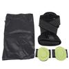 DEARMAMY Adjustable Feet Drop Brace and Ankle Support Orthosis with Plantar Fasciitis Splint Black Foot Correction Brace Set with Green Insole and Carry Bag for Nighttime Therapy view 1