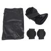GALPADA Adjustable Feet Drop Brace with Ankle Orthosis Black Plantar Fasciitis Night Splint Set with Green Insoles and Carry Bag for Foot Correction Support view 1