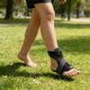 GALPADA Adjustable Feet Drop Brace with Ankle Orthosis Black Plantar Fasciitis Night Splint Set with Green Insoles and Carry Bag for Foot Correction Support view 3