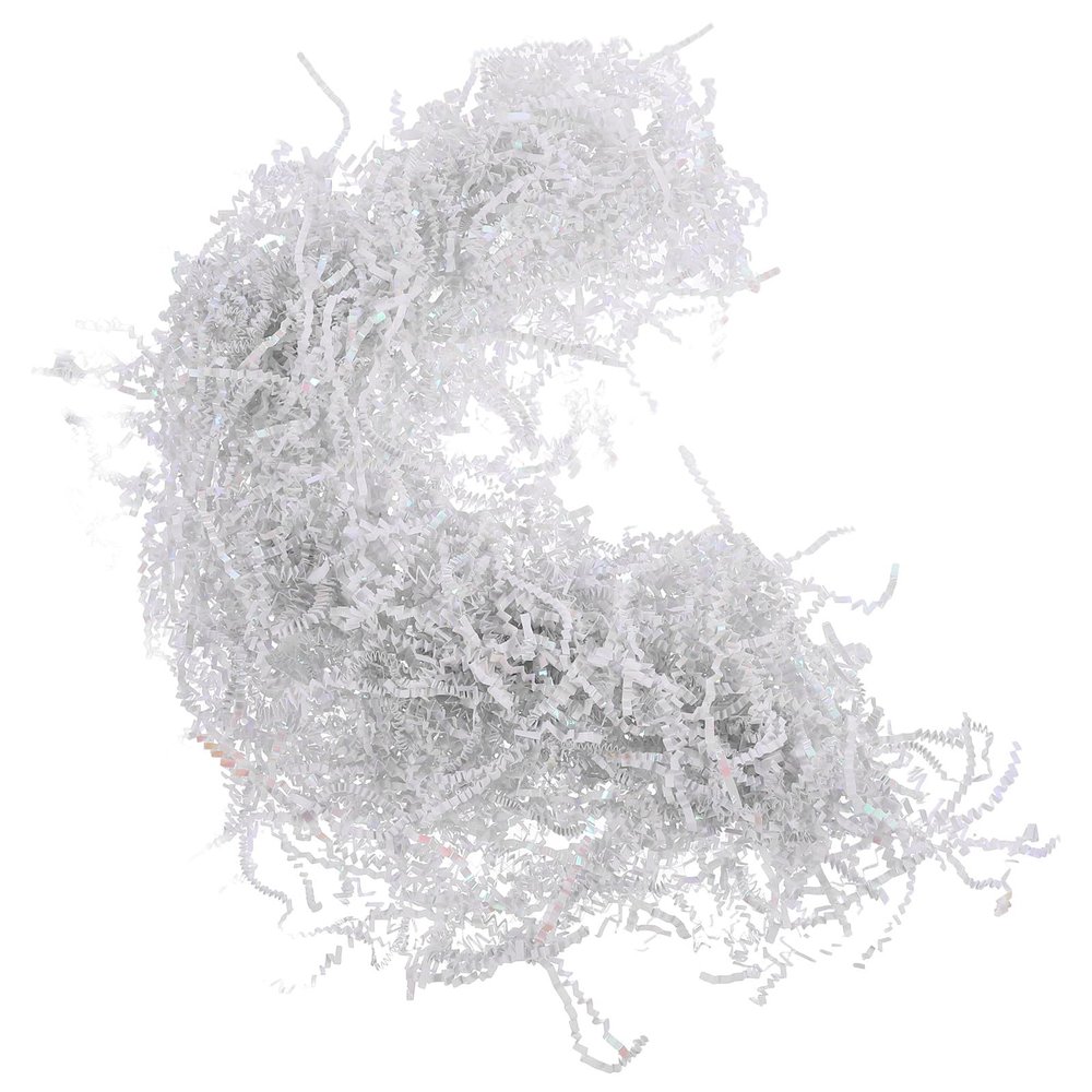 Abaodam Raffia Grass Crinkle Paper Shred 100g Bag Filler Shredded Packing Paper for Basket Decoration Christmas Wrapping and Packaging Supplies