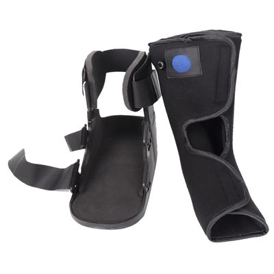 BAZEITFLOW Foot Stabilizer Boot with Inflatable Cushion, Low-top Ankle Brace Support Shoe for Broken Foot, Post- Walking Boot for Adults