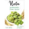 Premium Dried Green Apricots, Tangy and Chewy Dried Fruit Snack, Pitless and Resealable Pouch, 100g view 1