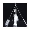 13 Pcs Reusable Nylon Straw Cleaning Brushes Set with Keyring for Stainless Steel Straws, Tumblers, Bottles & More - Black view 4