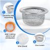 20 pcs 0.5 Inch Pipe Screens Premium Diameter 1/2 inch Pipe Filters Self-Adjustable Filters Stainless Steel Metal Bowl Screens with Storage Box view 4