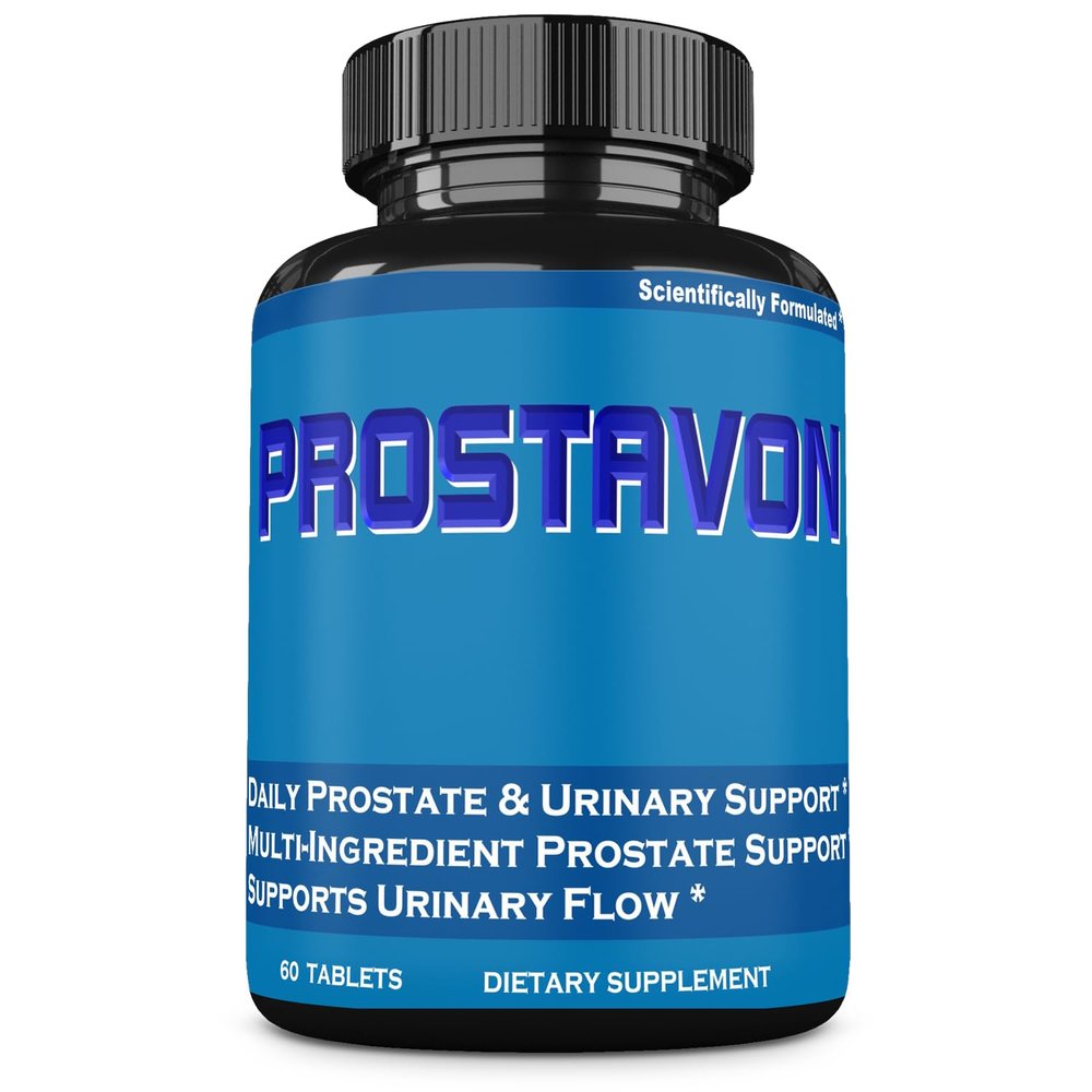 MINANATURALS PROSTAVON Prostate Health Supplement for Men with Saw Palmetto, Pygeum, Pumpkin Seed & Nettle for Prostate Support, Urinary Flow & Frequent Urination Support, 60 Tablets, Made in USA