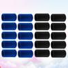 HEALEEP 20 Pcs Nylon Finger Sleeves Elastic Finger Braces Compression Protector for Basketball Volleyball Sports Knuckle Support Relief (10 10 Blue) view 3