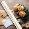 FUOYLOO Flower Wrapping Film Roll 40cm X 30m Gold Dot Waterproof Cellophane Floral Bouquet Wrap for Packaging and Dust Protection view 4