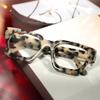 FYTOO Acetate Square Reading Glasses for Women Men | Retro Tortoiseshell Frame Readers FT0968-13 view 2
