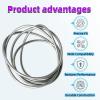 Duomimile T1043 Drive Silver Belt Replacement for Antares, Galaxia, Ecotrack, Sportrack, Rollertrack Treadmill Drive Belts - High-Performance & Long-Lasting view 4