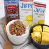 GeauxDat Cajun Favrits Red Beans & Cornbread Bundle with Blue Runner Red Beans 2 Pack, Jiffy Corn Muffin Mix 2 Pack, Wooden Spoon, 4 Count view 4