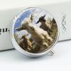 Cute Goat Pill Box Round Small Pill Case Compact Travel Pills Container Daily Mini Pills Organizer Portable Mini Medicine Storage for Storing Vitamins Supplements view 4