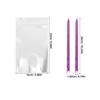 Beavorty 100pcs Treat Bags with Pull Bow for Cookie and Snack Packaging, Cellophane Bags for Candy, Popcorn, and Pastry Packaging, Party Favor Wrapping Supplies view 2