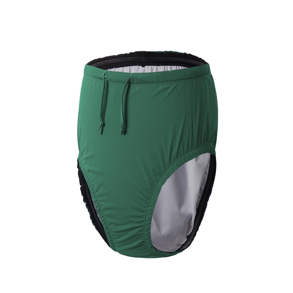 EEOST Youth/Big Kids Special Needs Swim Diapers Reusable Swimwear for Incontinence Cloth Diaper Covers Waterproof,Leakproof(Green,6-8Y)