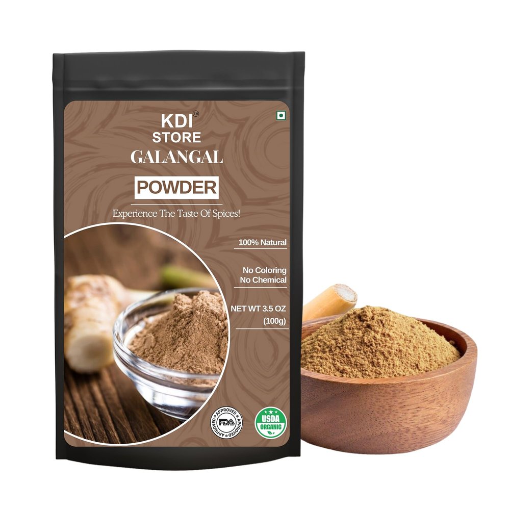 100% Pure Galangal Powder | Aromatic Spice for Curries, Soups & Asian Cooking