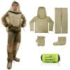 4-Piece Net Suit S/M for Men & Women, Full Body Protective Jacket with Zippered Hood, Pants, Gloves & Foot Covers, Ultra-Fine Breathable Mesh, Outdoor Protection for Camping Fishing Gardening Hiking view 1