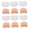 MUCKLILY Silicone Forefoot Half Foot Pads 6 Pairs Set Non-Slip Shoe Cushions Soft Honeycomb Ball of Foot Insoles for High Heels Relief and Anti-Fatigue Use Random Color view 1