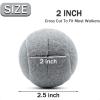10/15/20PCS Precut Walker Tennis Balls for Furniture Legs and Floor Protection Heavy Duty Felt Pad Glide Coverings(15pcs) view 2