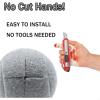 10/15/20PCS Precut Walker Tennis Balls for Furniture Legs and Floor Protection Heavy Duty Felt Pad Glide Coverings(15pcs) view 4