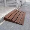 LARAKVEAKV Mobility Ramp For Doorways Steps, Non-Skid Threshold Ramps4in Height Access Ramp WheelChair Threshold Ramp For Motorcycles/Walker/Cart/Scooter(Grille black,19.6x35.4x3.9in) view 3