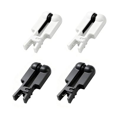 XErDen Ear Clip Electrode Compatible for Tens 7000 and Standard Tens Units, Reusable Digital TENS Unit Ear Clip Accessory, Double-Sided Soft Rubber Head, Long-Lasting Anti-Loosening Version, 2 Pair
