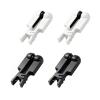 XErDen Ear Clip Electrode Compatible for Tens 7000 and Standard Tens Units, Reusable Digital TENS Unit Ear Clip Accessory, Double-Sided Soft Rubber Head, Long-Lasting Anti-Loosening Version, 2 Pair view 1