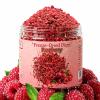 Freeze Dried Raspberry Pieces No Sugar Added Natural Freeze Dried Raspberries Dices Vegan Crunchy Raspberry Crumbles for Baking Yogurt Oatmeal Smoothies Snacks(60g/2.12Oz) view 1