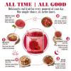 Freeze Dried Raspberry Pieces No Sugar Added Natural Freeze Dried Raspberries Dices Vegan Crunchy Raspberry Crumbles for Baking Yogurt Oatmeal Smoothies Snacks(60g/2.12Oz) view 3