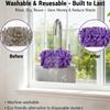 360 Electrostatic Duster Refills Washable Reusable Replace Duster Refills Wet and Dry Use for Home Office Car(5refills+Handle) view 4