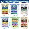150 Pack Kids Bandaids, Glow in The Dark Waterproof Bandaids, One Size Cute Bandaids for Kids and Adults, 5 Styles Adhesive Bandages for Minor Cuts, Scrapes, Wounds and First Aid view 3