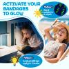 150 Pack Kids Bandaids, Glow in The Dark Waterproof Bandaids, One Size Cute Bandaids for Kids and Adults, 5 Styles Adhesive Bandages for Minor Cuts, Scrapes, Wounds and First Aid view 4