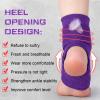 Honoson 2 Pcs Ankle Brace Kid Breathable Neoprene Ankle Support Compression Sleeve Achilles Tendonitis Relief Elastic Foot Brace with Adjustable Wrap for Sprained Plantar Fasciitis(Purple,S) view 4