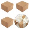 30pcs Packaging Box Foldable Paper Gift Boxes Includes Thank You Card Wrapping Popes for Birthday Celebration Paper Gift Box view 2